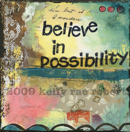 believe in possibility