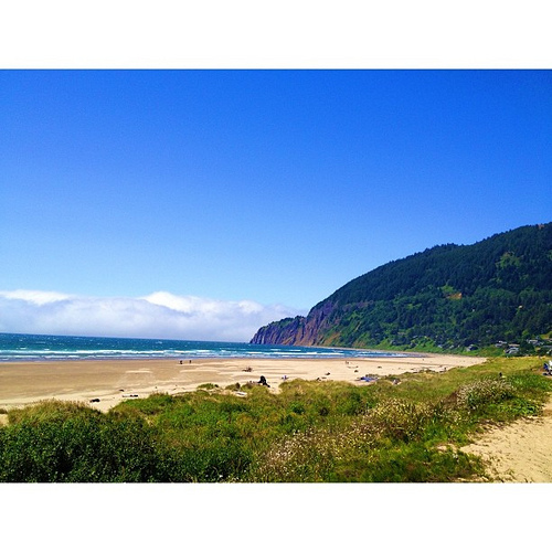 One of my favorite places in earth. #manzanita #oregoncoast #daytrip