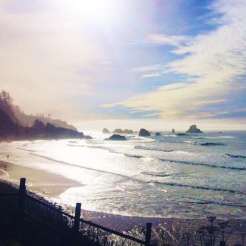 Not a bad way to spend the first day of 2014! #oregoncoast #gorgeoushere