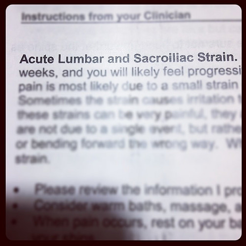 Friends, six days in and I'm having major compassion for anyone who suffers from chronic pain. Holy smokes, not fun. I am, however, grateful that this will pass, hopefully soon. Also grateful for friendly practitioners from both Western and Eastern philos