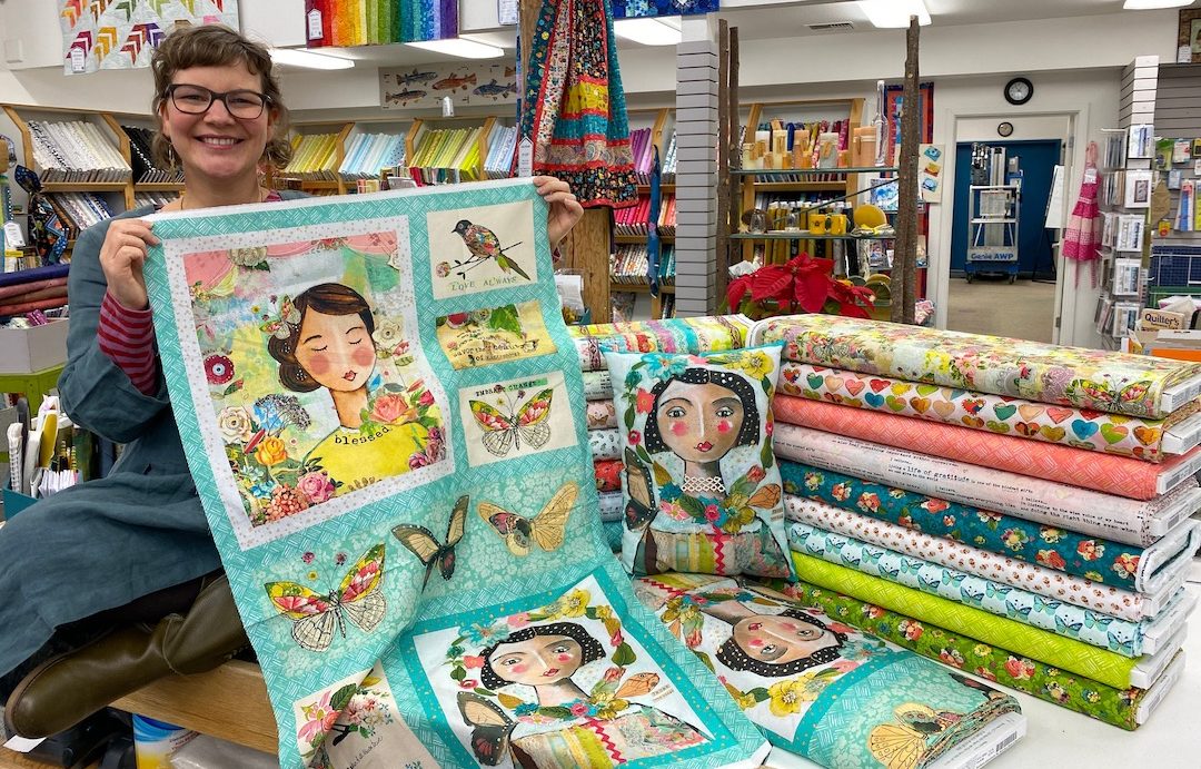 My first fabric collection is here!!!!!