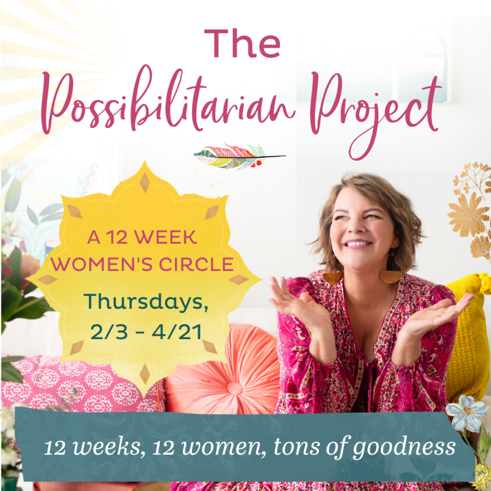 A weekly women’s circle – you’re invited!